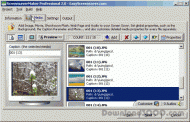 Screensaver Maker Professional Edition screenshot